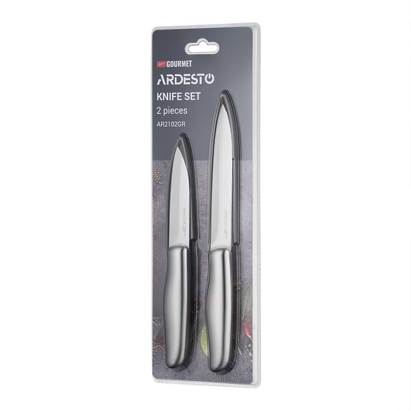 Фото - Набор ножей Ardesto Gemini Gourmet 2 пр. (AR2102GR)