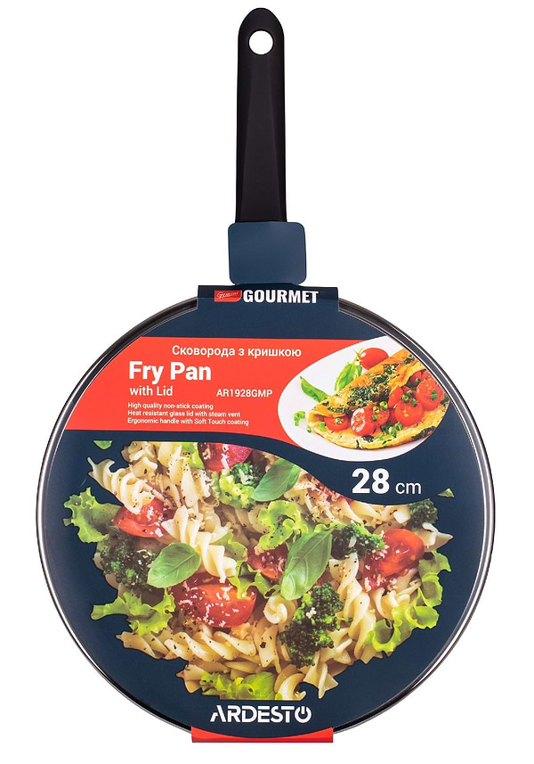 Фото - Сковорода универсальная Ardesto Gemini Gourmet Aosta 28 см (AR1928GMP)