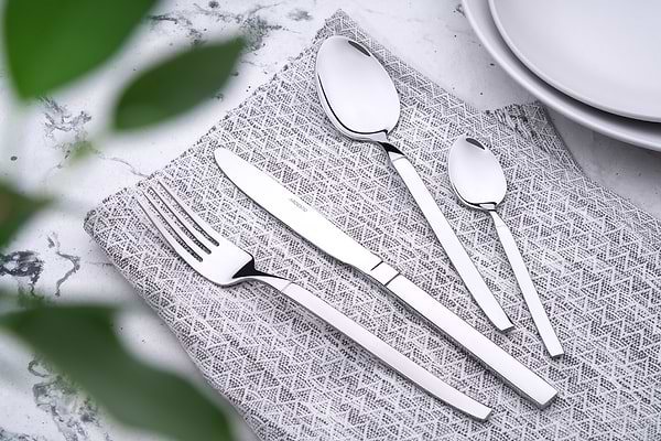 Фото - Набір столових приборів Ardesto Gemini Lucca 24 пр. (AR1924LCS)