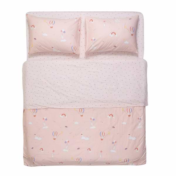 Фото - Комплект постільної білизни Ardesto Gloria 200х220 см радість, рожевий (ART2022RP)