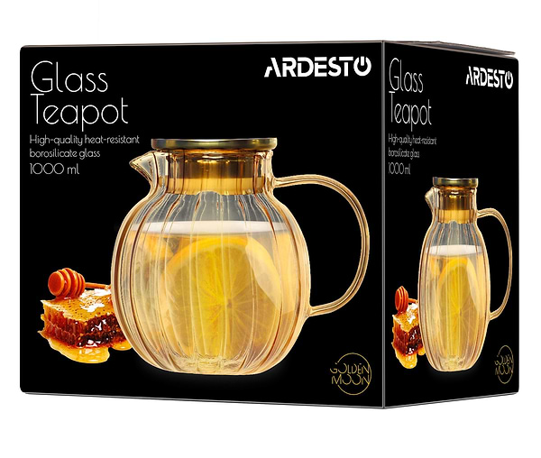 Фото - Чайник заварювальний Ardesto Golden Moon 1000 мл (AR3010BBG)