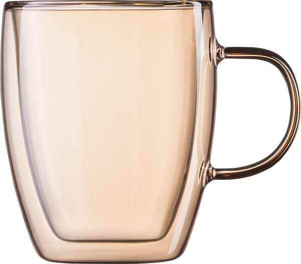 Фото - Набір чашок з подвійними стінками Ardesto Golden Moon 270 мл 2 шт. (AR2627BGR)