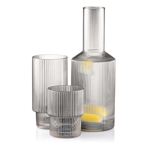 Фото - Набір склянок Ardesto Graphite 380 мл 2 шт. (AR2638SG)