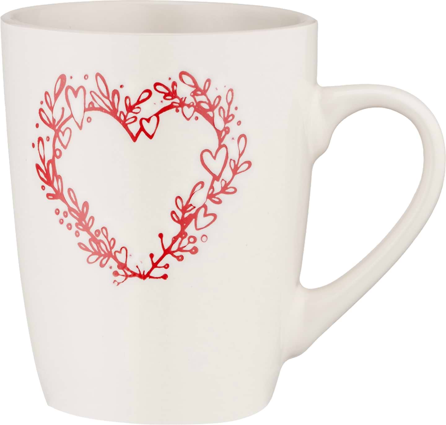 Чашка Ardesto Heart 320 мл (AR3467W)