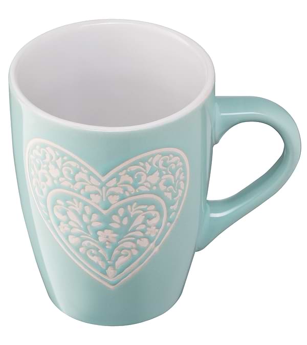 Фото - Чашка Ardesto Heart 330 мл Blue (AR3467BL)