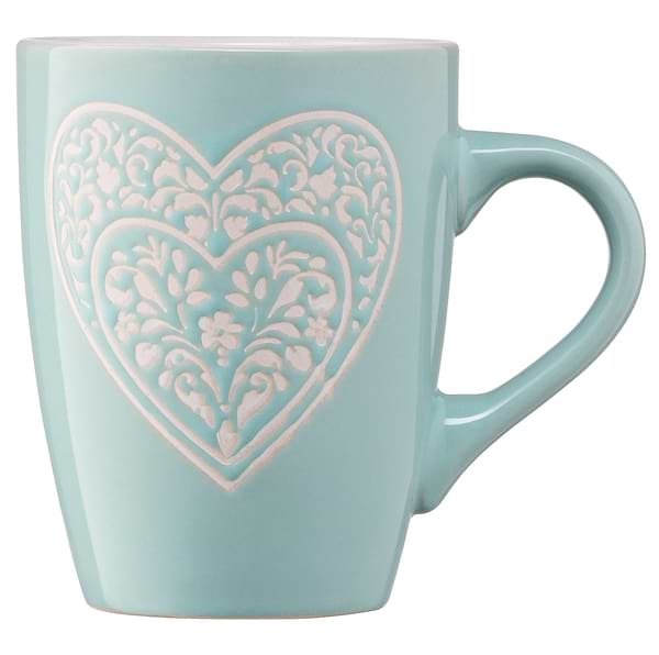 Фото - Чашка Ardesto Heart 330 мл Blue (AR3467BL)