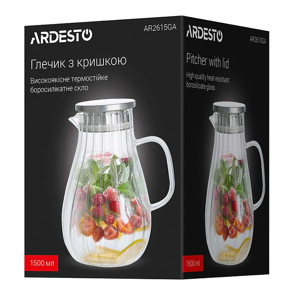 Фото - Кувшин Ardesto Iceberg 1500 мл (AR2615GA)