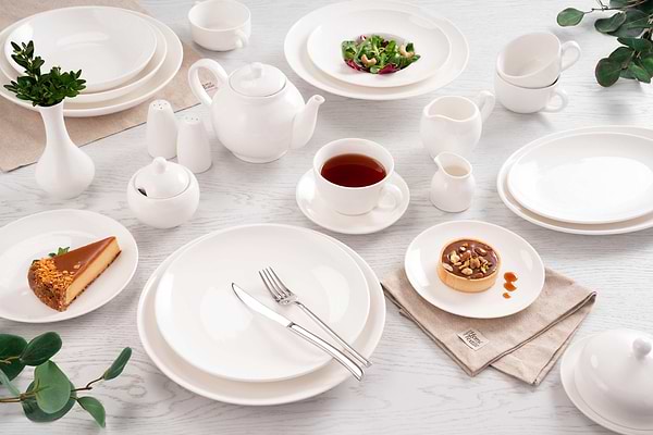 Фото - Тарелка пирожковая Ardesto Imola 18 см (AR3503I)