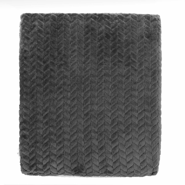 Фото - Плед евро Jacquard Braid 200х220 см (ART0204JB)