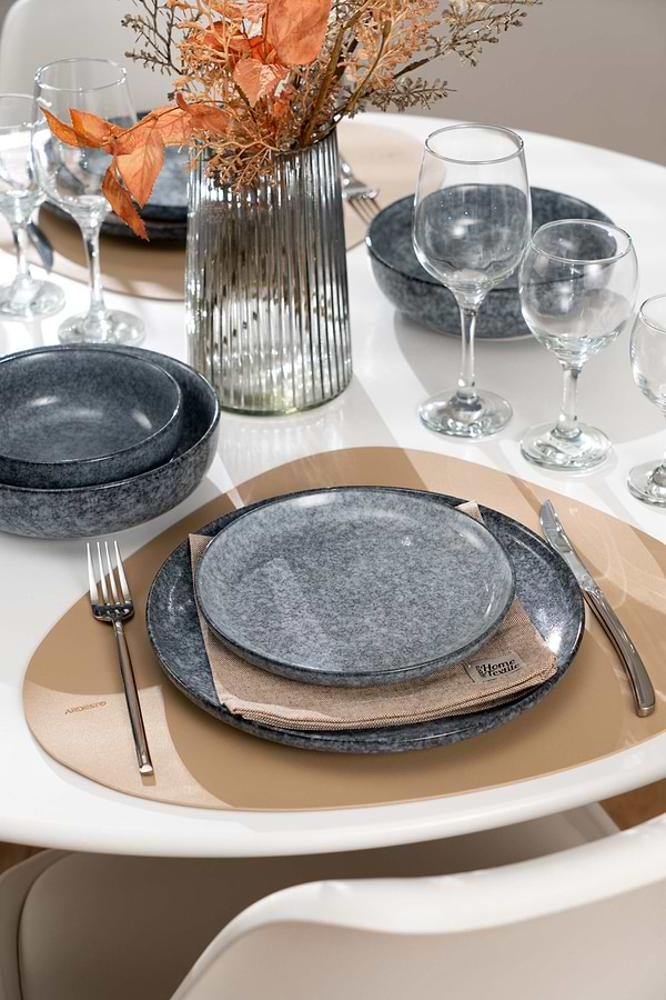 Фото - Тарілка десертна Ardesto Loreto 19 см (AR1019LG)