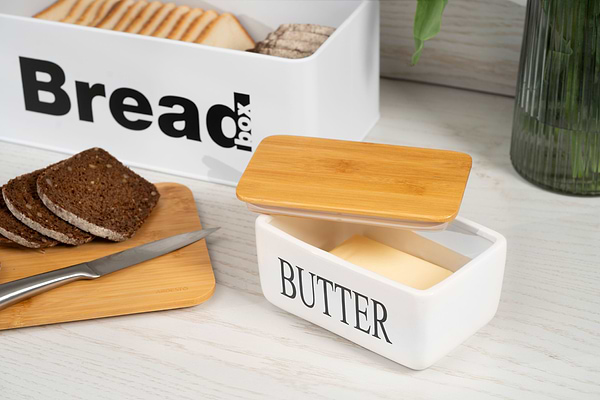 Фото - Масленка Ardesto Midori 16.5х10х8 см (AR0908W)