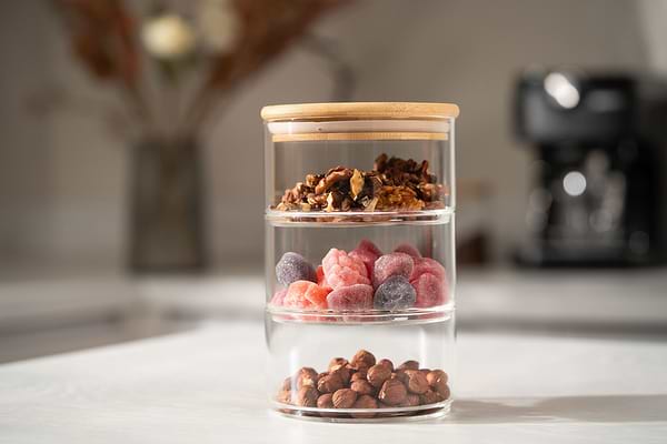 Фото - Набір ємностей для зберігання Ardesto Midori 3х400 мл (AR1203CB)