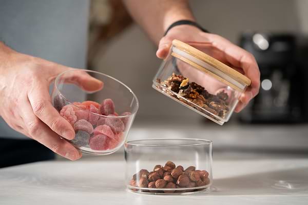 Фото - Набір ємностей для зберігання Ardesto Midori 3х400 мл (AR1203CB)