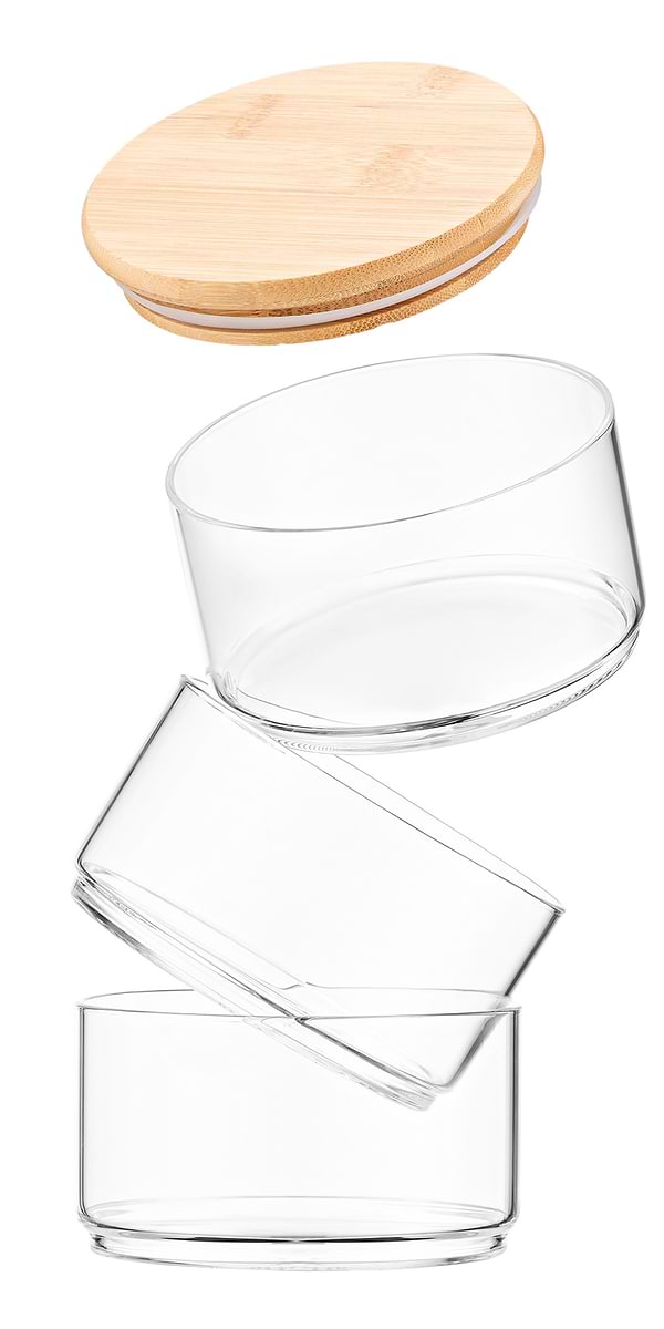 Фото - Набір ємностей для зберігання Ardesto Midori 3х400 мл (AR1203CB)