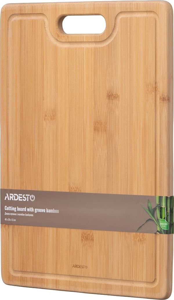 Фото - Обробна дошка Ardesto Midori 40х30х1.5 см (AR1440BAM)