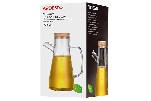 Фото - Ємність для масла і оцту Ardesto Midori 650 мл (AR4565BB)