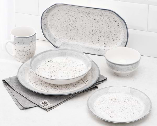 Фото - Тарілка десертна Ardesto Siena 19 см (AR2919SW)