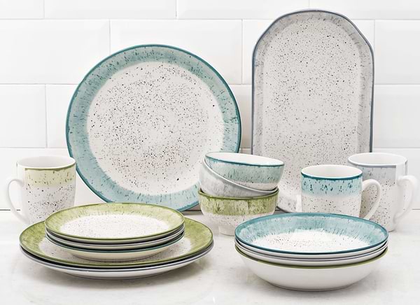 Фото - Тарілка десертна Ardesto Siena 19 см (AR2919SWB)