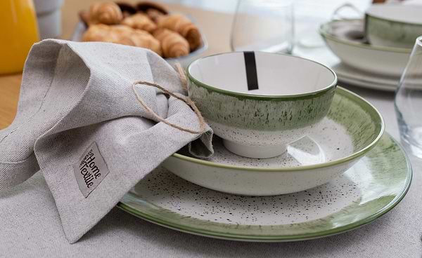 Фото - Тарілка супова Ardesto Siena 20 см (AR2920SWG)