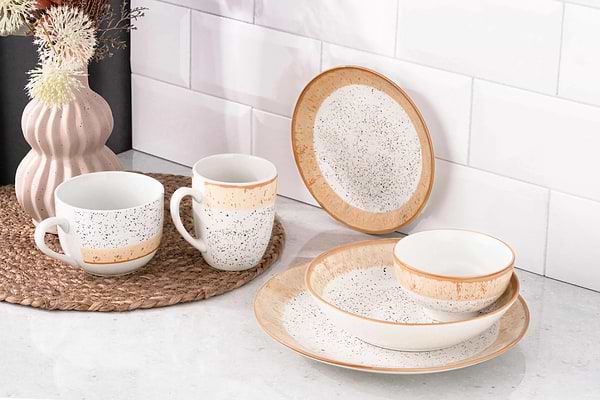 Фото - Тарілка обідня Ardesto Siena 27 см (AR2927SBG)