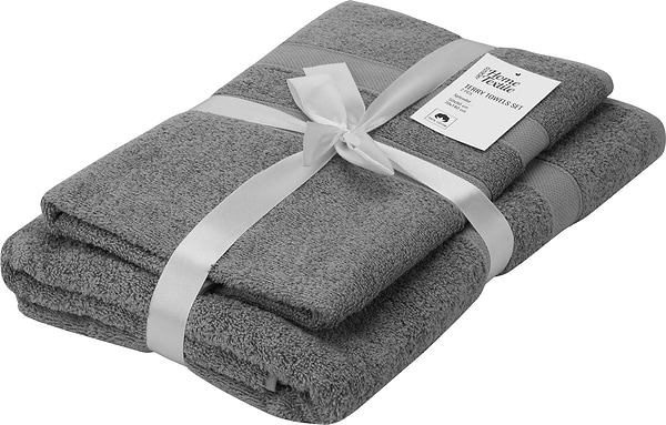 Фото - Набір рушників Ardesto Splendid 2 шт. сірий (ART2359GR)