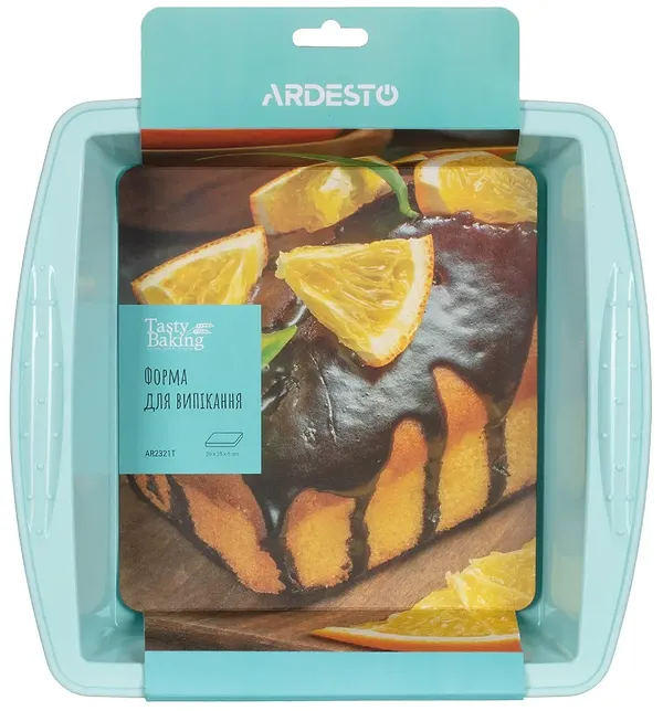 Фото - Форма для приготування Ardesto Tasty Baking 26x25x6 см Blue (AR2321T)