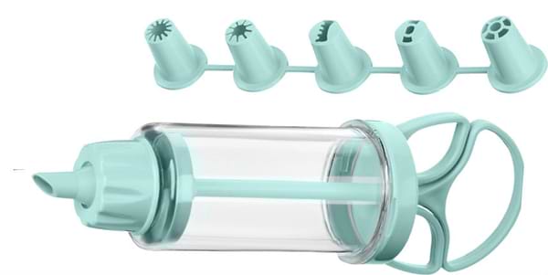 Фото - Кондитерський шприц Ardesto Tasty Baking Blue Tiffany (AR2306TP)