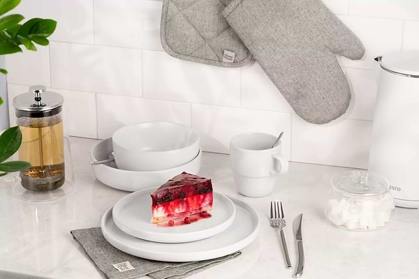 Фото - Тарілка супова Ardesto Trento 21,5 см White (AR2921TW)