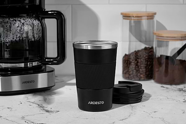 Фото - Термочашка Ardesto Urban 380 мл (AR2638TMB)