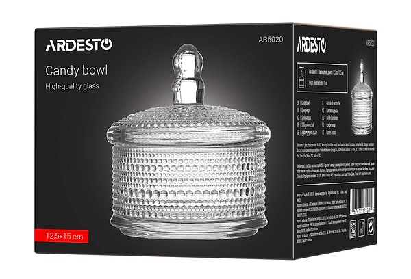 Фото - Уценка - Конфетница Ardesto Verbena 12.5 см (AR5020)