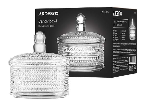 Фото - Уценка - Конфетница Ardesto Verbena 12.5 см (AR5020)