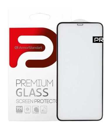 Захисне скло для смартфону Armorstandart Pro 3D for Apple iPhone 11 Pro/XS/X Black (ARM55371-GP3D-BK) - Фото 1