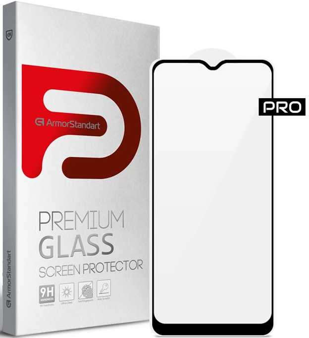 Захисне скло для смартфону Armorstandart Pro for Motorola Moto E20 Black (ARM60530)