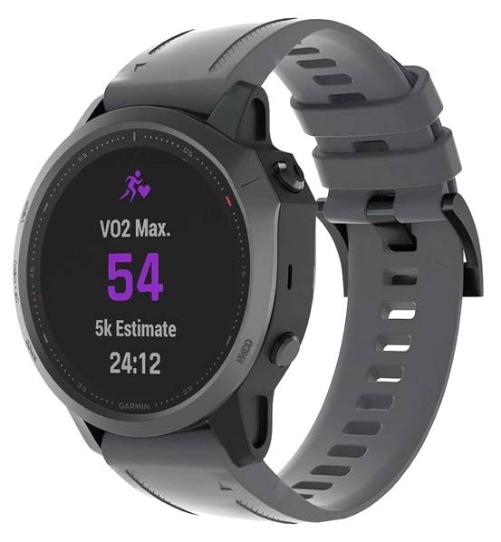 Ремінець для смарт-годинника ArmorStandart Silicone for Garmin 20mm Grey (ARM60812)