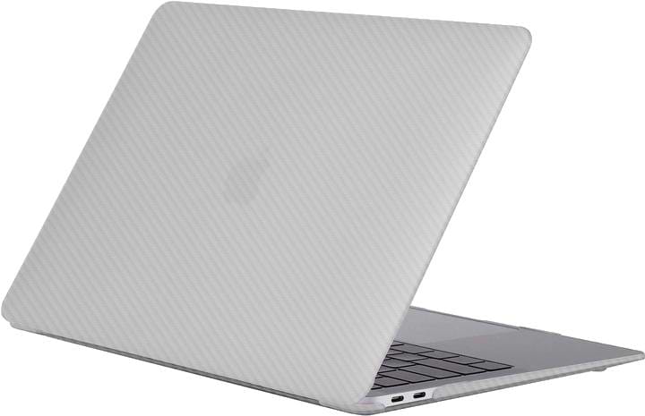 Чохол-накладка для ноутбуку Armorstandart LikeCarbon for MacBook Air 13.3 2018 (A2337/A1932/A2179) White (ARM68158) - Фото 1
