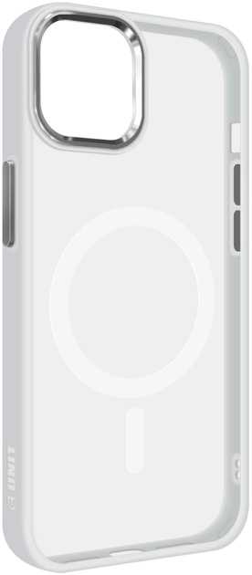 Чохол для смартфону Armorstandart Unit MagSafe for Apple iPhone 15 Matte Clear Silver (ARM69348) - Фото 1