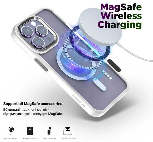 Фото - Чохол для смартфону Armorstandart for Apple iPhone 15 Pro Matte Clear Silver (ARM69349)