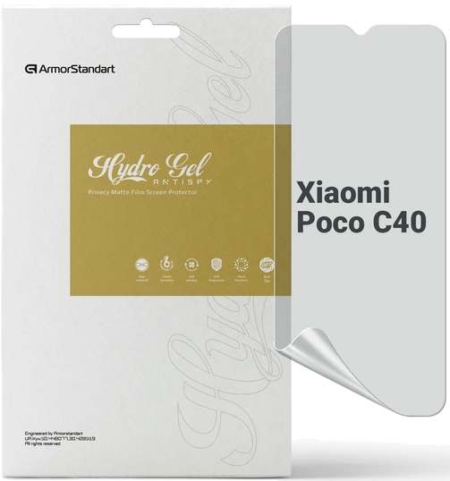 Захисна плівка для смартфону Armorstandart Anti-spy for Xiaomi Poco C40 (ARM70392)
