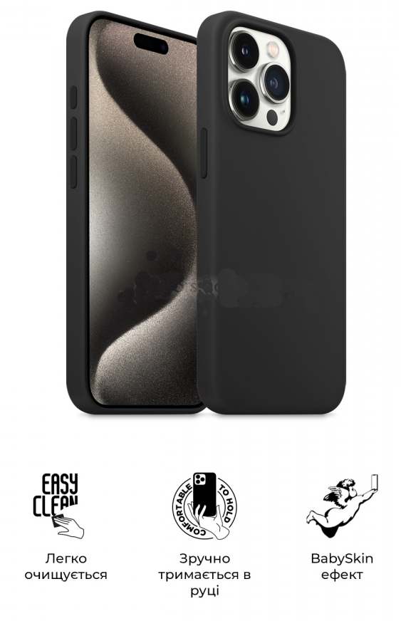 Фото - Чехол для смартфона Armorstandart Icon2 Case for Apple iPhone 15 Pro Max Black (ARM70528)