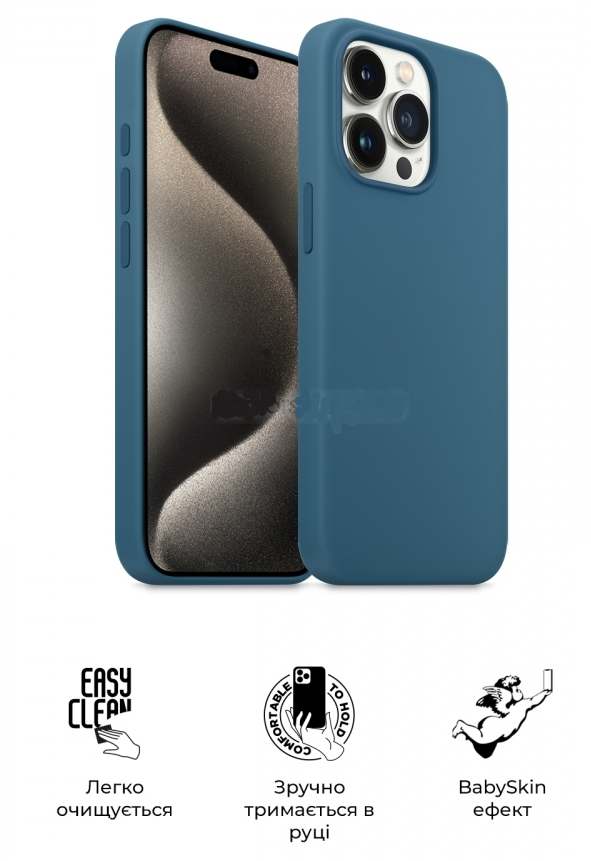 Фото - Чехол для смартфона Armorstandart Icon2 Case for Apple iPhone 15 Pro Max Storm Blue (ARM70530)