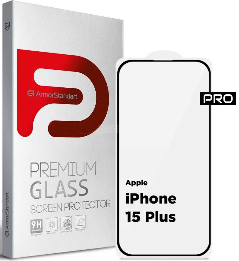 Защитное стекло для смартфона Armorstandart Pro for Apple iPhone 15 Plus (ARM71486) - Фото 1