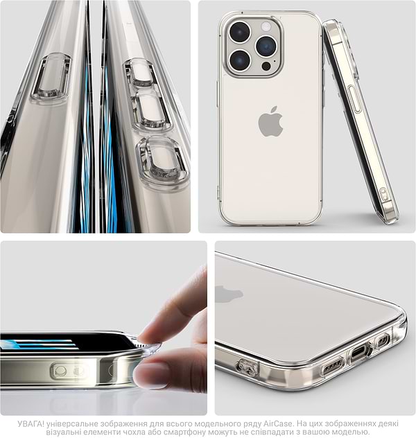 Фото - Чохол для смартфону Armorstandart Air for Honor X8a Clear (ARM69386)