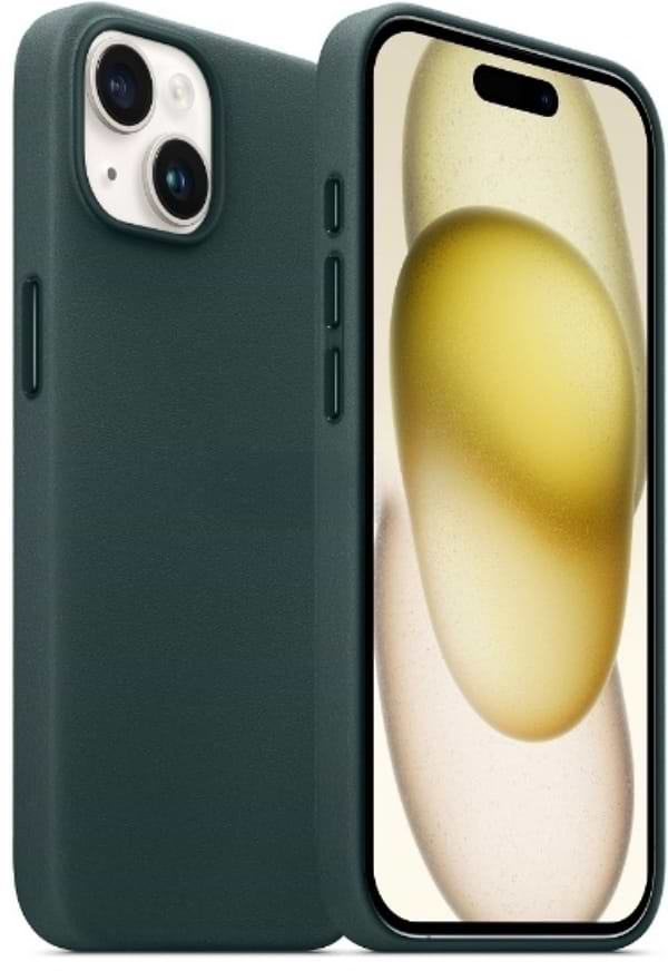 Фото - Чехол для смартфона Armorstandart FAKE Leather Case for Apple iPhone 15 Plus Sequoia Green (ARM76297)