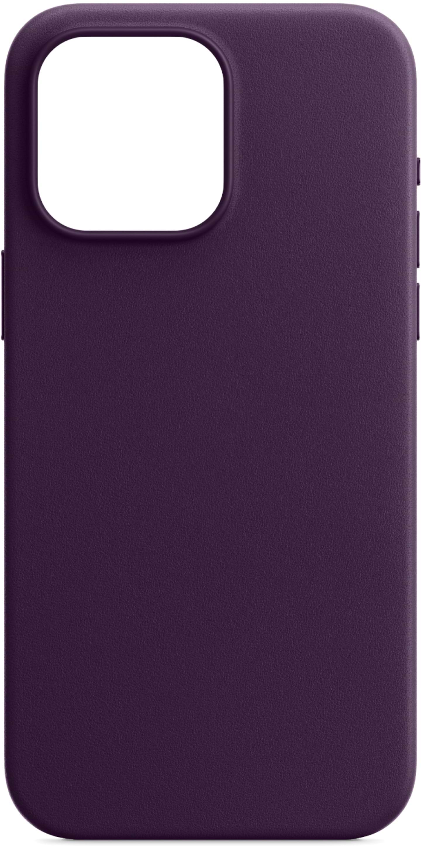 Чохол для смартфону Armorstandart FAKE Leather Case for Apple iPhone 15 Pro Max Deep Purple (ARM76308) - Фото 1