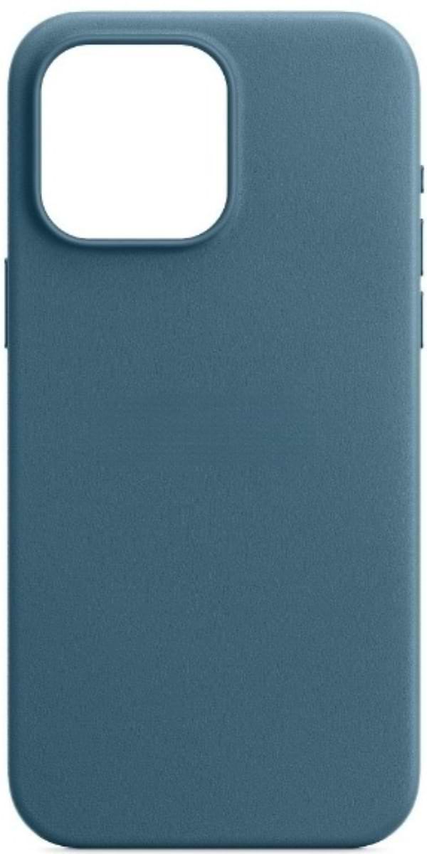 Фото - Чохол для смартфону Armorstandart FAKE Leather Case for Apple iPhone 15 Pro Max Sea Blue (ARM76310)