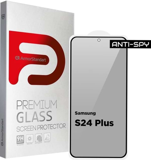 Фото - Захисне скло для смартфону Armorstandart FG Anti Spy for Samsung S24 Plus Black (ARM75394)