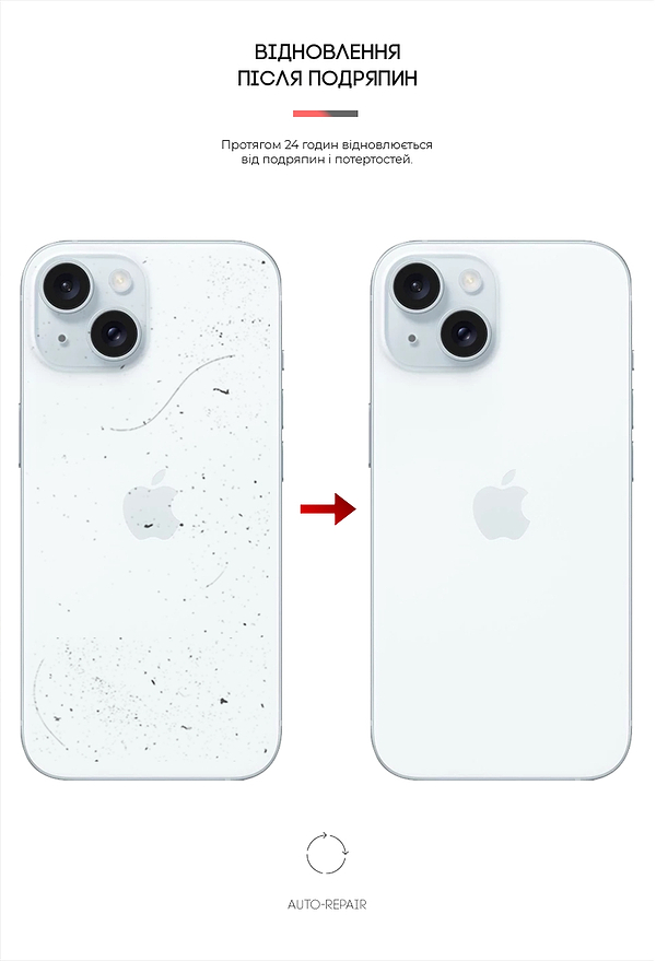 Фото - Защитная пленка для смартфона Armorstandart на заднюю панель for Apple iPhone 15 Carbone Transparent (ARM71898)