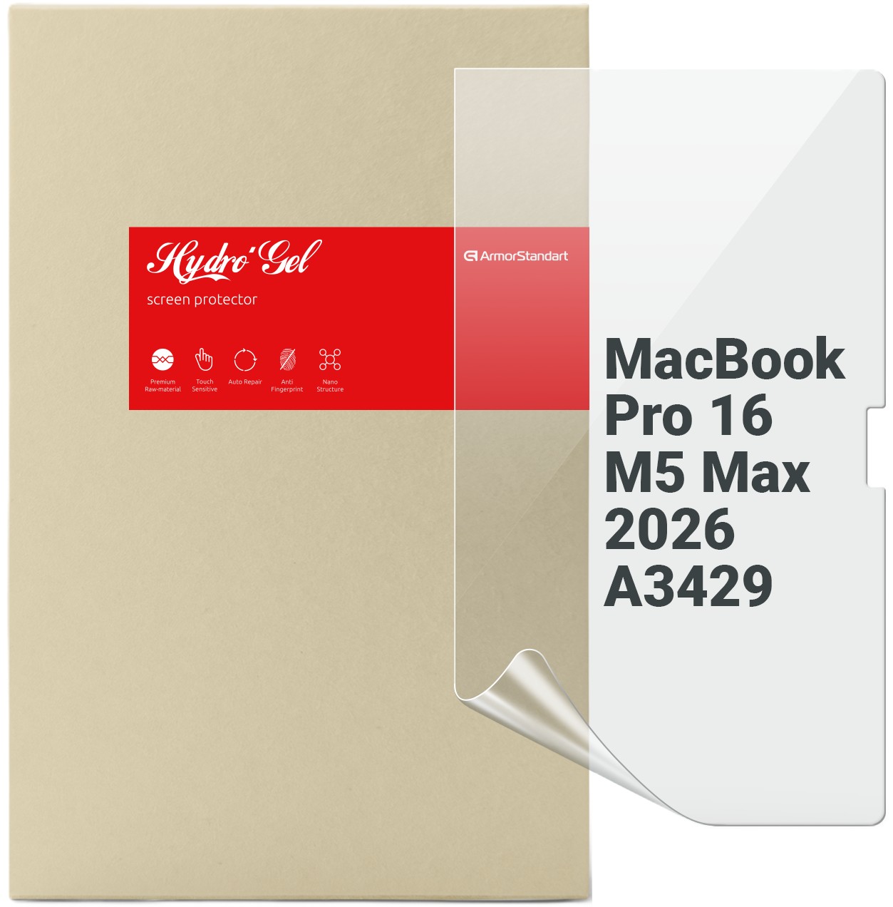 Защитная пленка для ноутбука Armorstandart for MacBook Pro 16 M5 Max 2026 A3429 (ARM91077)