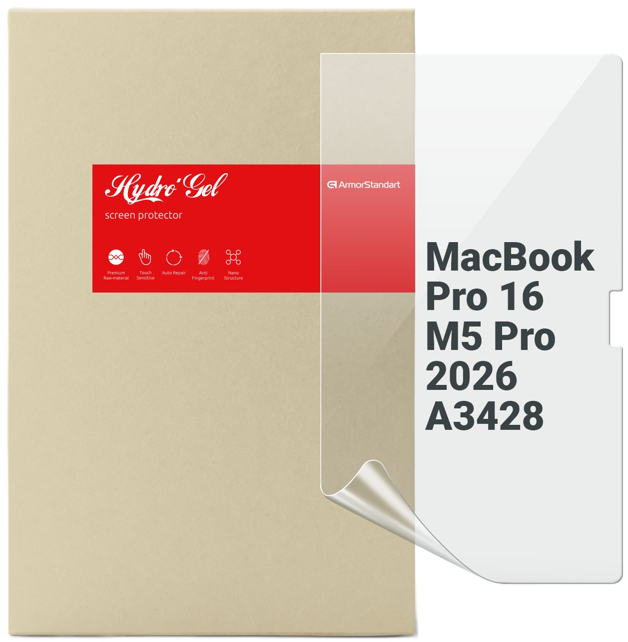 Защитная пленка для ноутбука Armorstandart for MacBook Pro 16 M5 Pro 2026 A3428 (ARM91078)