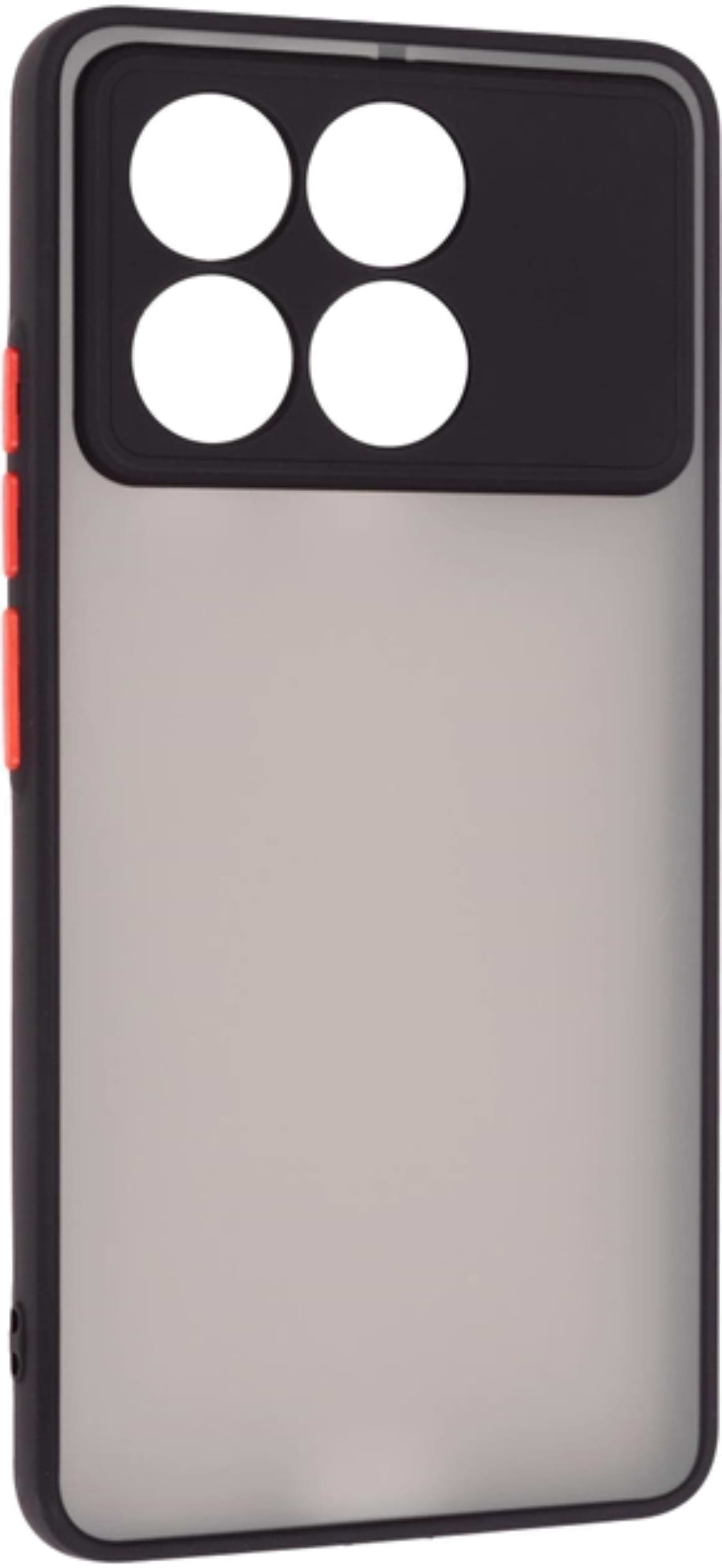 Чохол для смартфону Armorstandart Frosted Matte for Xiaomi Poco X6 Pro 5G Black (ARM73371) - Фото 1